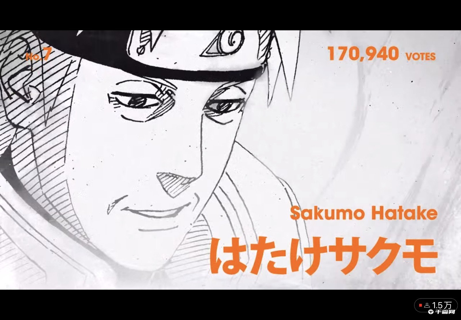 《火影忍者》NARUTO99最终结果完整排名公开