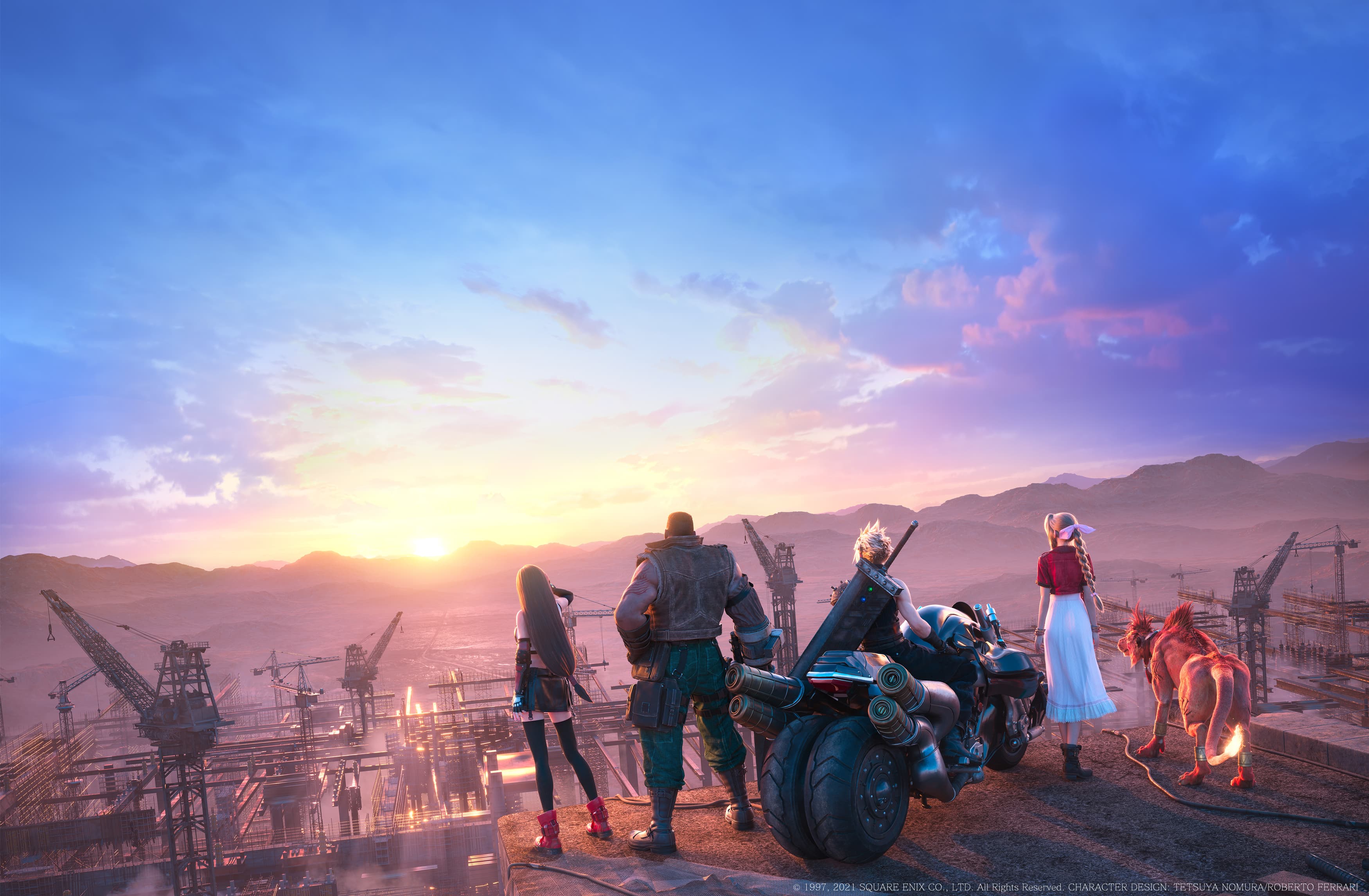 《最终幻想7 重制版》发售三周年，官推感谢玩家支持