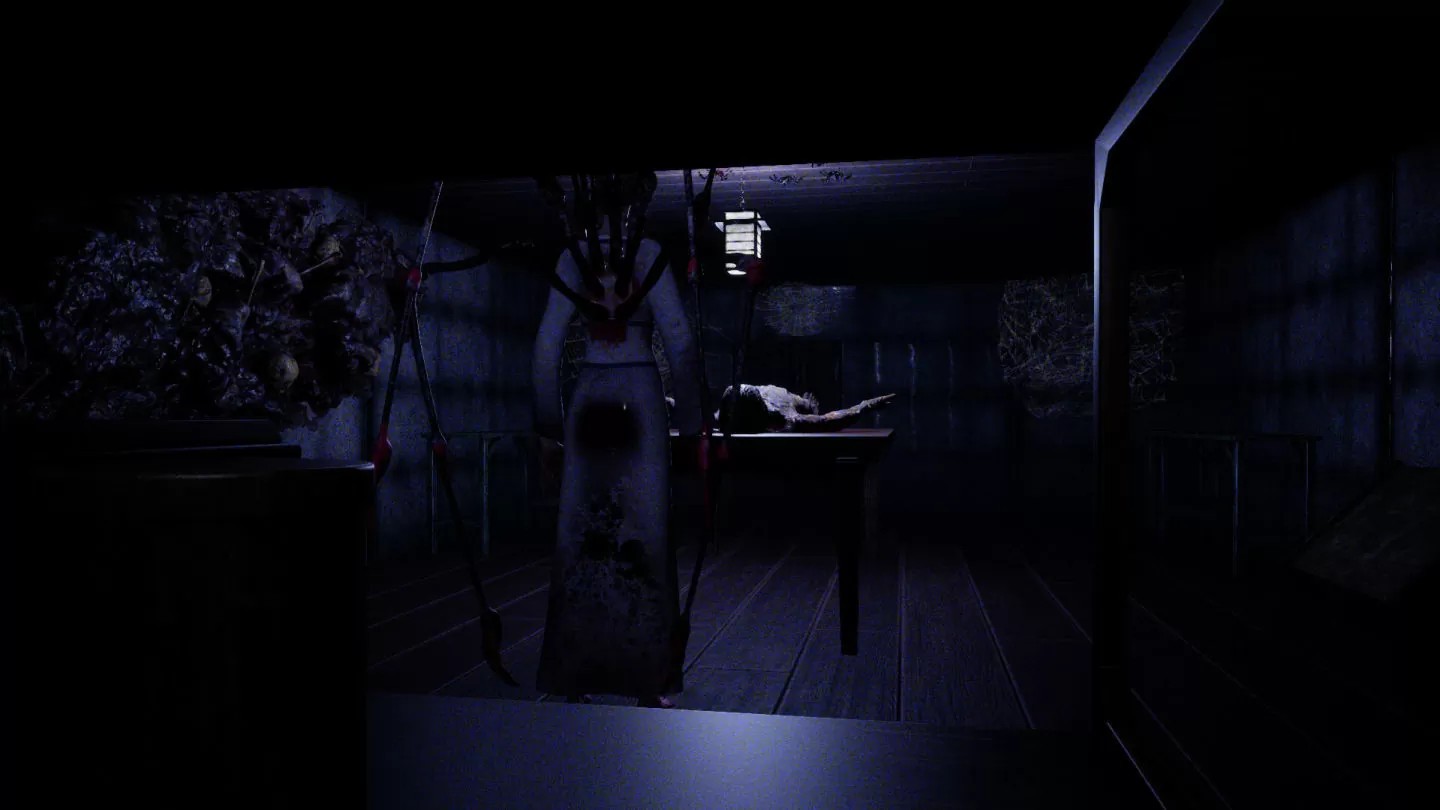 和风日式恐怖游戏《Jorogumo~络新妇》8月即将推出！凶残女郎蜘蛛暗夜来袭