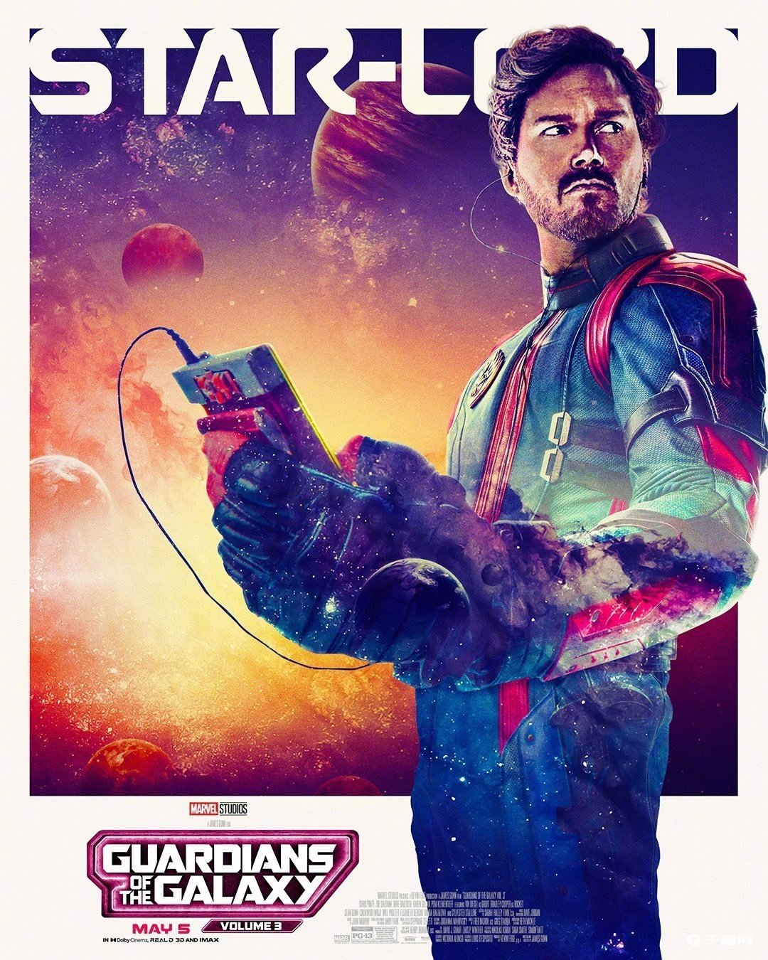 漫威新片《银河护卫队3》发布角色海报
