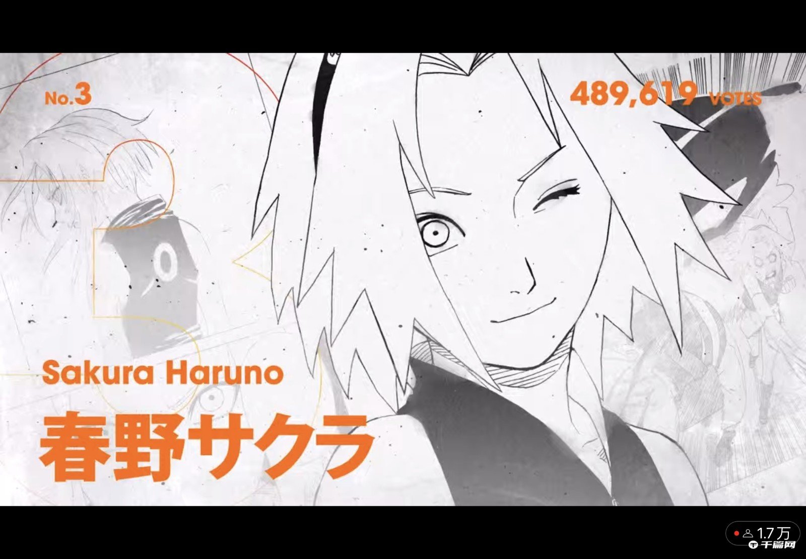 《火影忍者》NARUTO99最终结果完整排名公开