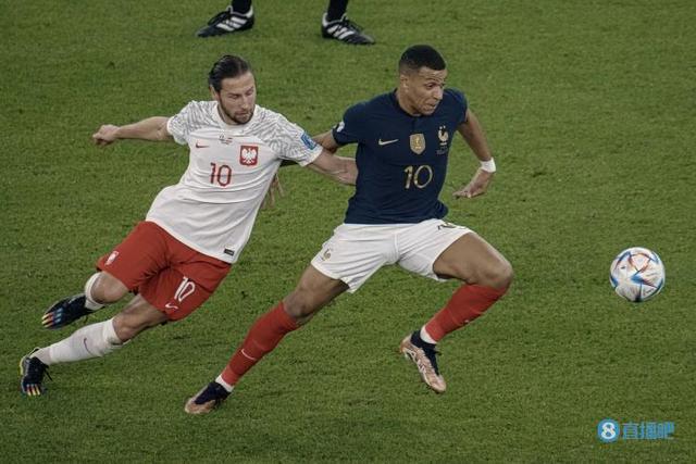 年轻姆巴佩一次助攻两粒进球，法国队以3:1击败波兰队晋级八强